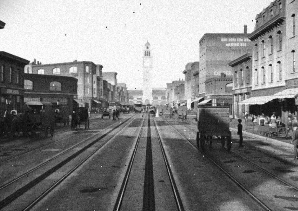 1906 年旧金山市场街复原